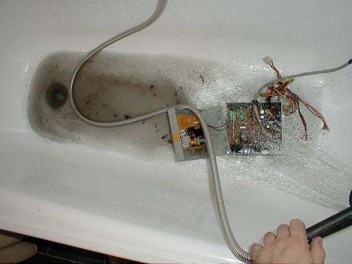 Un buen chorro de agua
