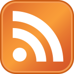 Icono que señala la presencia de feeds RSS