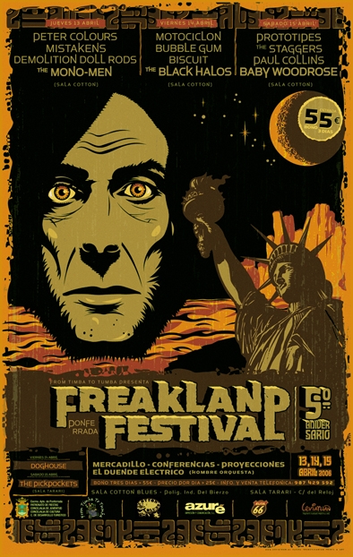 Cartel del Freakland 2006 (Ponferrada)