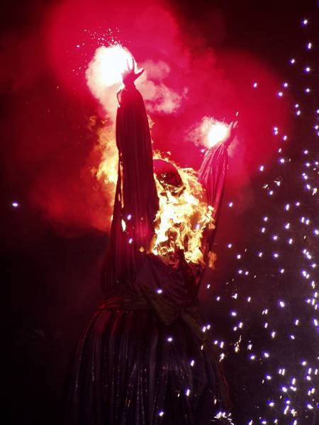 Aste Nagusia 2006. Quema de Marijaia