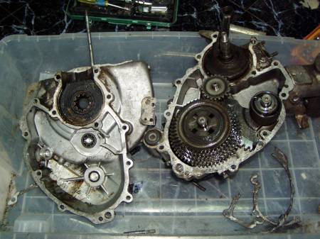 Motor desmontado