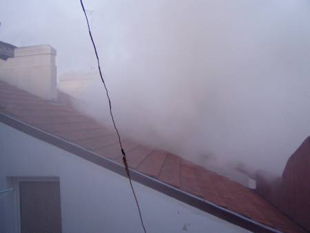 Incendio junto a mi casa