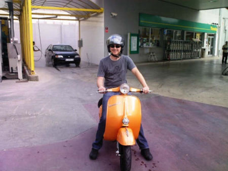 La vespa al detalle