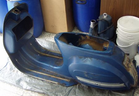 Vespa - Carrocería original
