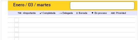 Mi agenda 2012