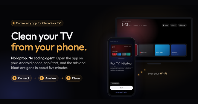 Clean Your TV
